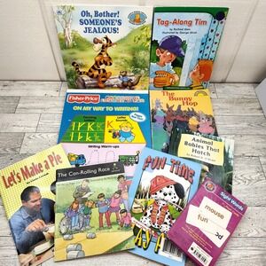 Bundle of Kids Books Activity Books Storytime Coloring Learning Fun Educational